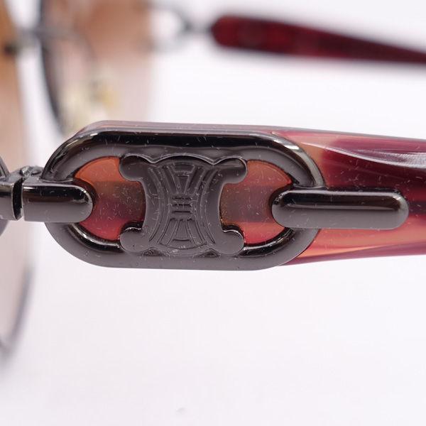 CELINE / セリーヌ □マガダム サングラス ブラウン系 マガダムロゴ