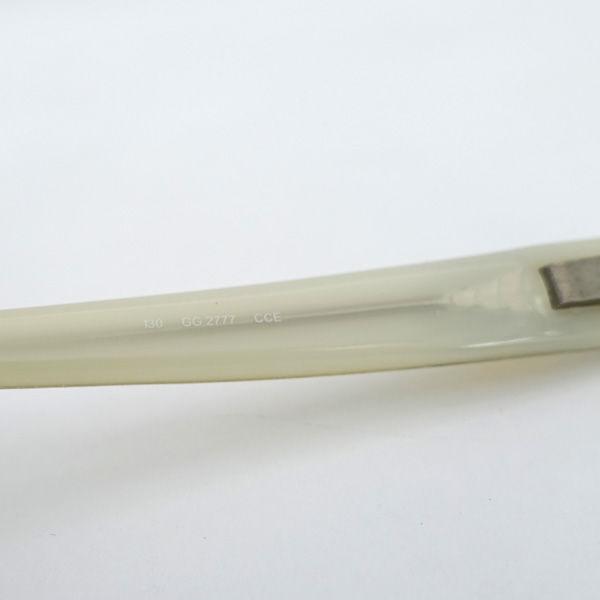 GUCCI / グッチ □GG 度入りメガネ ラメ グレー ゴールド サングラス