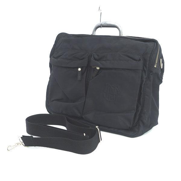 JEAN PAUL GAULTIER / ジャンポール ゴルチエ ■ブリーフケース　ショルダーバッグ　リュック　ナイロン　ブラック 【中古】