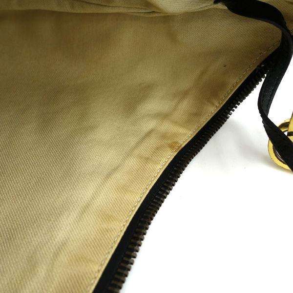 GUCCI / グッチ □キャンバス ワンショルダー ハンドバッグ ベージュ