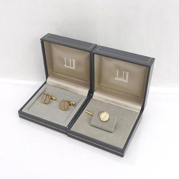 ゴールド・シルバー カフリンクス ネクタイピン 指輪 セット