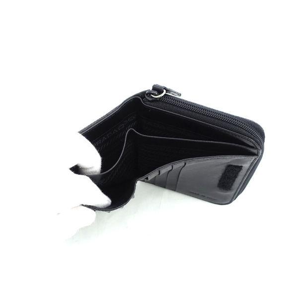PRADA / プラダ □ラウンドファスナー スポーツライン 二つ折り財布