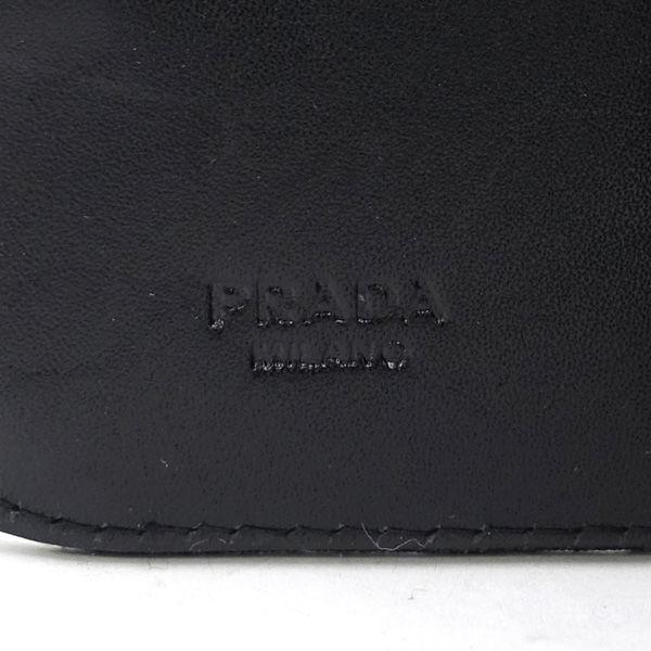 PRADA / プラダ □ラウンドファスナー スポーツライン 二つ折り財布