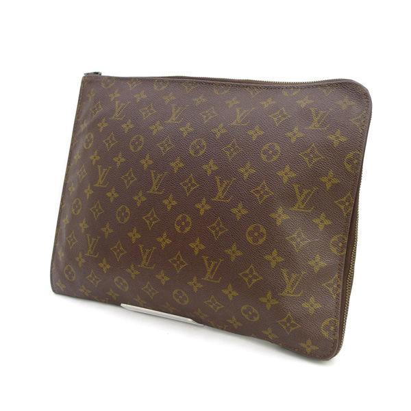 LOUIS VUITTON / ルイヴィトン ■モノグラム　ボシェッドキュマン　書類入れ　クラッチ　PVC M53456 ブランド【中古】