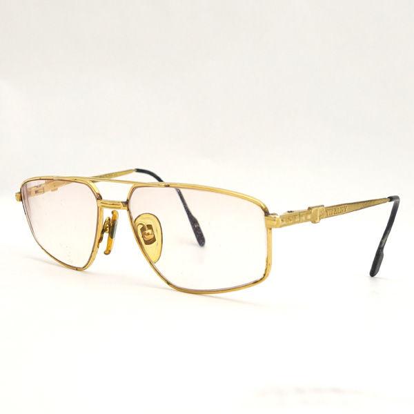 TIFFANY&Co. / ティファニー ■ヴィンテージ　メガネ　度入り　23K GOLD　PLATED T323 ブランド 【中古】