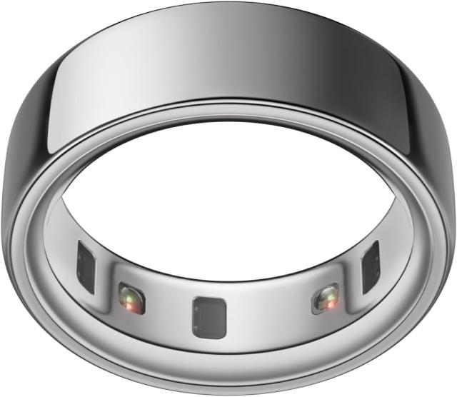 Oura Ring 4 Silver スマートリング オーラリング オウラリング Gen4 睡眠追跡ウェアラブル 心拍数 フィットネストラッカー 最大 8 日間のバッテリー寿命