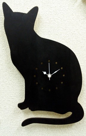 動物たちのシルエットが可愛い掛け時計 ネコ ブタ トナカイ ウサギ カバ ゾウ Silhouette Clock 掛置時計 掛時計の通販はau Pay マーケット ロシナンテ オンライン
