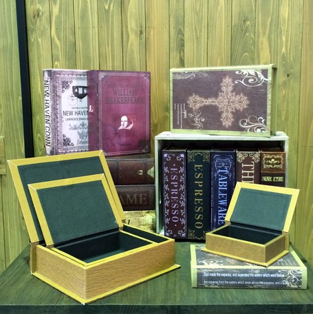 お歳暮 ブックボックス Espresso 収納ボックス 小物入れ インテリア雑貨 ブルックリンスタイル 収納小物 最先端 Www Iacymperu Org