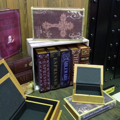 お歳暮 ブックボックス Espresso 収納ボックス 小物入れ インテリア雑貨 ブルックリンスタイル 収納小物 最先端 Www Iacymperu Org