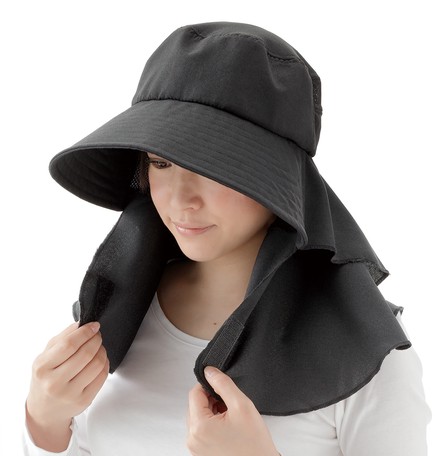Uv ロングフリル 農園 帽子 黒い帽子 ぼうし 服飾雑貨 ハットの通販はau Pay マーケット ロシナンテ オンライン