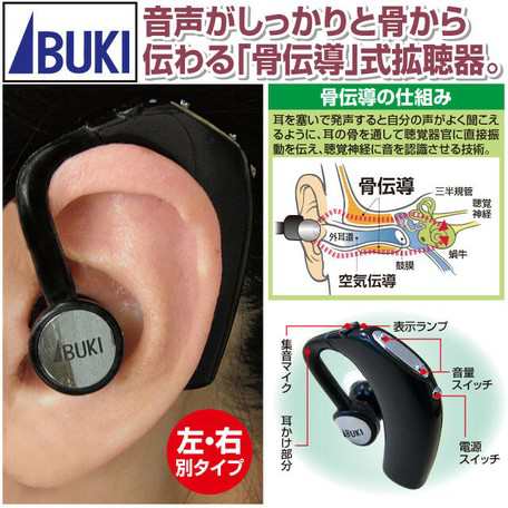 日本製 骨伝導 拡聴器 ボン ボイス 耳掛け式 集音器 補聴器タイプ 介護用品の通販はau Pay マーケット ロシナンテ オンライン