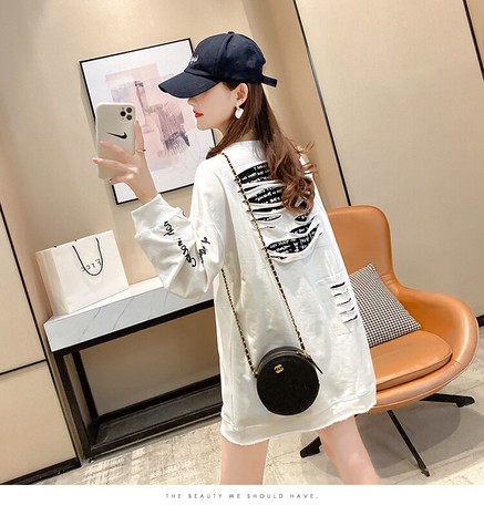 大きいサイズ秋冬新作 韓国 破れ風ファッションパーカーll 4l レディースアパレル ワンピース ドレスの通販はau Pay マーケット ロシナンテ オンライン