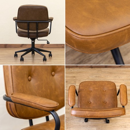 Morgan オフィスチェア BK/CBR/DBR/GR Morganオフィスチェア BK/CBR/DBR/GR