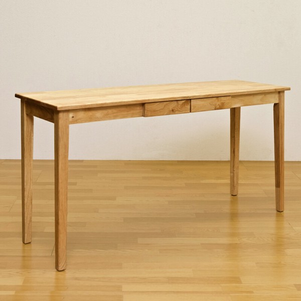 木製テーブル(デスク) 150x45 ナチュラル / 家具・インテリア