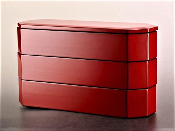 根来亀甲 三段重 / 生活雑貨 食器・キッチンの通販は