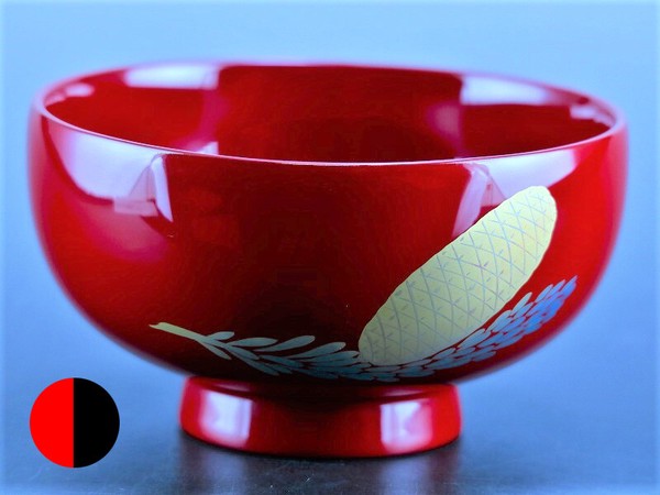 誕生花付き汁椀 黒 11月14日 樅(モミ) / 生活雑貨 食器・キッチン 碗・椀の通販は 8,190円