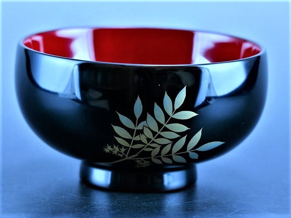誕生花付き汁椀 黒 11月25日 漆 / 生活雑貨 食器・キッチン 碗・椀の通販は 10,500円