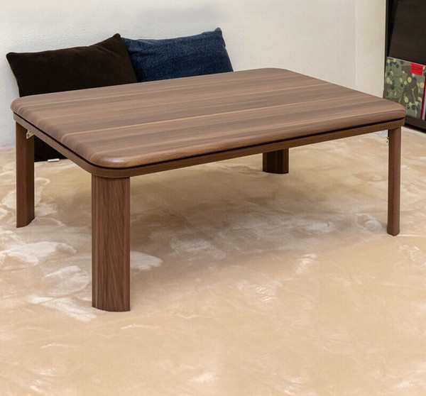 家具調折脚フラットヒーターコタツ 長方形 90x60 WAL/WH / 電化 家具調折脚フラットヒーターコタツ 長方形 90x60 WAL/WH / 電化