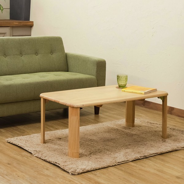 【新品・送料無料】継脚付　ウッディテーブル　90×50　BR/NA 継脚付 ウッディテーブル 90×50 BR/NA - メルカリ