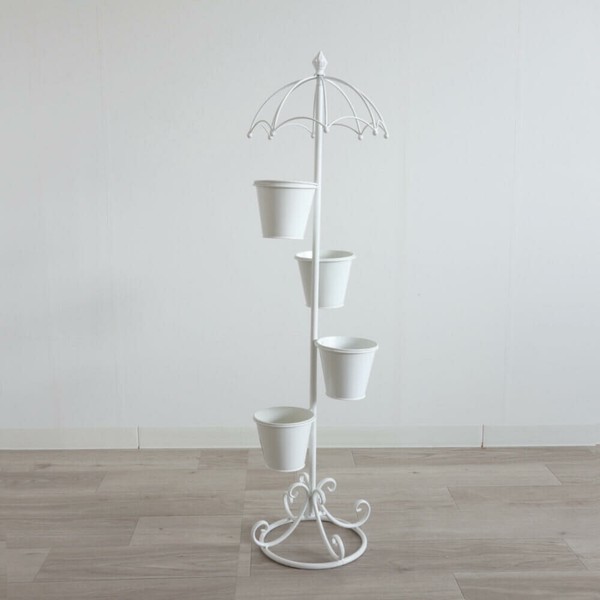 アイアンスタンドプランター 鉢カバー / 家具・インテリア インテリアグリーン 花瓶・フラワースタンドの通販は