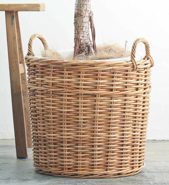 アラログ プランターバスケット 10号鉢用 THE AROROG / ジ・アラログ ラタン 籐「2022新作」 / 生活雑貨 ガーデニング・エクステリア 鉢・プランターの通販は 7,729円