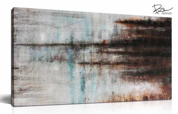 BWA113 アートパネル 100x50cm 抽象画 絵画 和風 和モダン 壁掛け アート 北欧 / 家具・インテリア インテリアアート アートフレーム