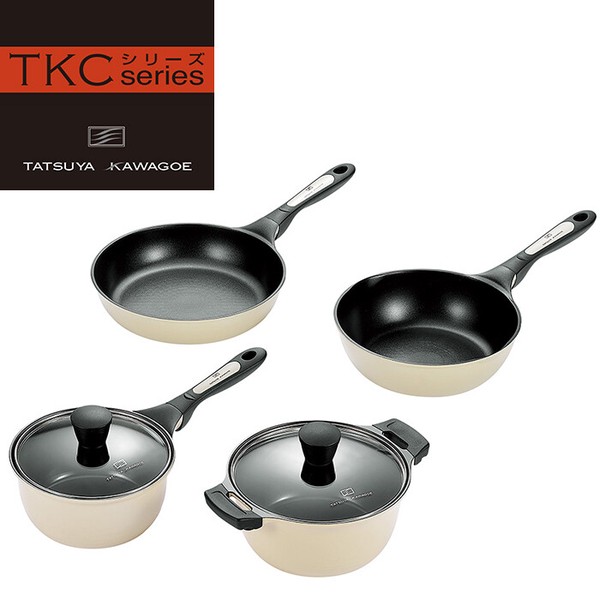 タツヤ・カワゴエ キッチンツール4点セット TKC-2500S / 生活雑貨 食器・キッチン 調理器具 フライパンの通販は 32,930円