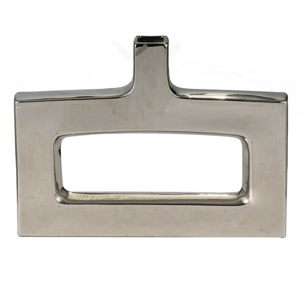 シルバーベース ワイドタイプ 高さ31cm / 家具・インテリア インテリアグリーン 花瓶・フラワースタンド