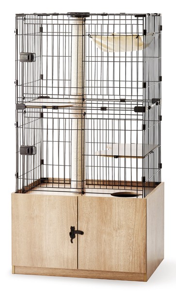 アイリスオーヤマ 大口受付中! ペット ケージ 隠れ家キャットランドケージ / 生活雑貨 ペット用品 犬猫用品の通販は