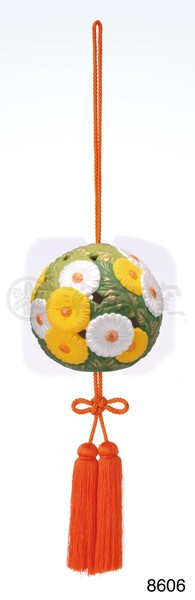 日本の風情 心なごむ微笑ましい「なつかし屋」 須はら 錦彩飾り玉(重陽) / 家具・インテリア インテリア雑貨 置物・オブジェ 動物の通販は