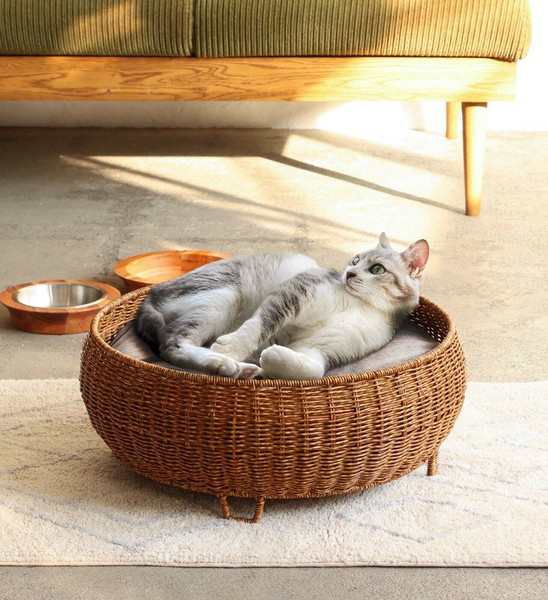 ユティル ネコベッド UTILE / ユティル「2023新作」 / 生活雑貨 ペット用品 犬猫用品 ベッド・マットの通販は 6,682円