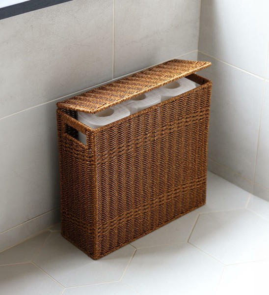 ユティル フタ付トイレットペーパーボックス(2カラー) UTILE / ユティル / 生活雑貨 バス・トイレ・ランドリー トイレ用品 トイレラック・収納の通販は