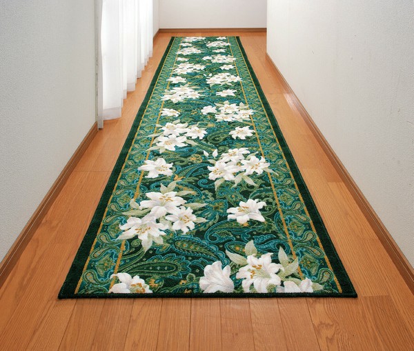 廊下敷き 廊下用マット ユリ/65×700cm ロングマット 廊下マット