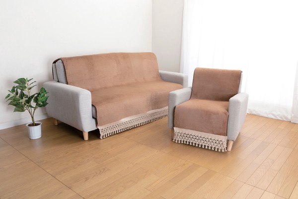 あったかボアソファカバー 1人掛用 2人掛用 3人掛用 / 家具・インテリア ファブリック・敷物 マルチカバーの通販は