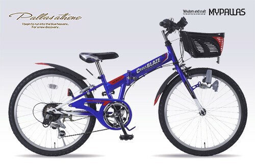 MYPALLAS 折畳ジュニア MTB 22インチ・6段変速・CIデッキ M-822F / 生活雑貨 レジャー・スポーツ用品 自転車 38,530円
