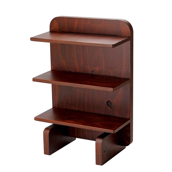 HP ミニ パネルラックスタンド ブラウン W300 組立式 ディスプレイ什器・店舗備品 日本製 / 店舗什器の通販は 15,370円