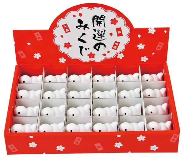 開運招福の干支 縁起の良い置物 開運 干支みくじ(巳)24個セット / 家具・インテリア インテリア雑貨 置物・オブジェの通販は 8,642円