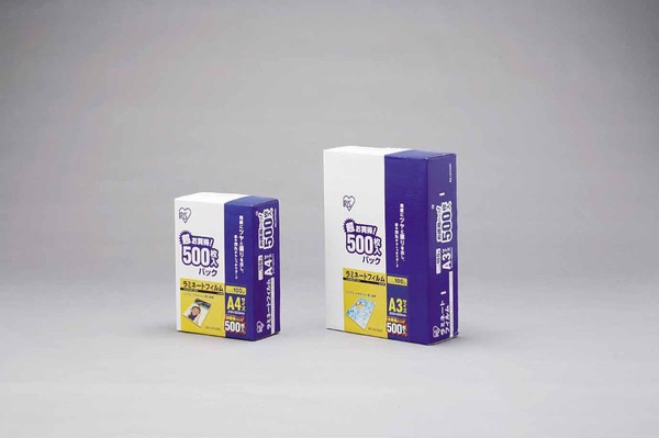 アイリスオーヤマ 大口受付中! ラミネートフィルム100μ(A4サイズ/A3サイズ) / 生活雑貨 ステーショナリー・クラフト ファイリング用品