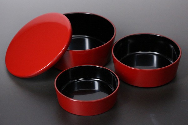 朱 ミニ入れ子重 / 生活雑貨 食器・キッチンの通販は
