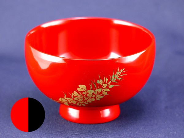 誕生花付き汁椀 黒 4月8日 針金雀枝(ハリエニシダ) / 生活雑貨 食器・キッチン 碗・椀の通販は 7,665円