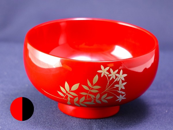 誕生花付き汁椀 黒 6月8日 ジャスミン / 生活雑貨 食器・キッチン 碗・椀の通販は 10,500円