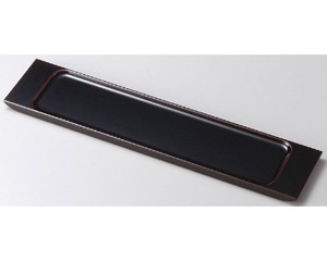 木製越前塗 尺6もてなしトレー 溜 / 生活雑貨 食器・キッチン キッチン雑貨 お盆・トレーの通販は