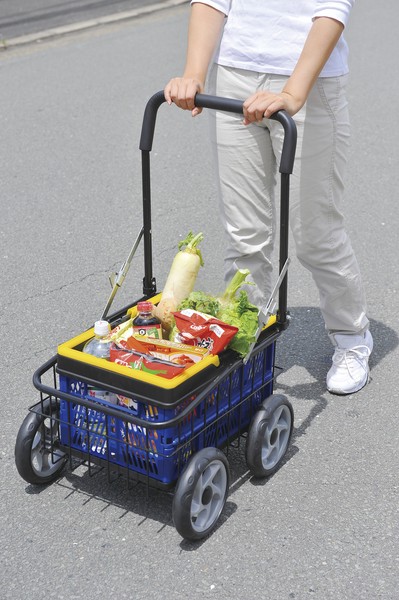 カゴ付きラクラクカート / 生活雑貨 ガーデニング・エクステリアの通販は 16,720円