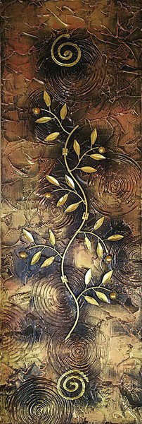 バリのアーティストによる手描きアート!3D ABSTRACT ART/A / 家具・インテリア インテリアアート アートフレームの通販は 23,510円