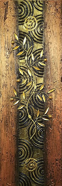 バリのアーティストによる手描きアート!3D ABSTRACT ART/B / 家具・インテリア インテリアアート アートフレームの通販は