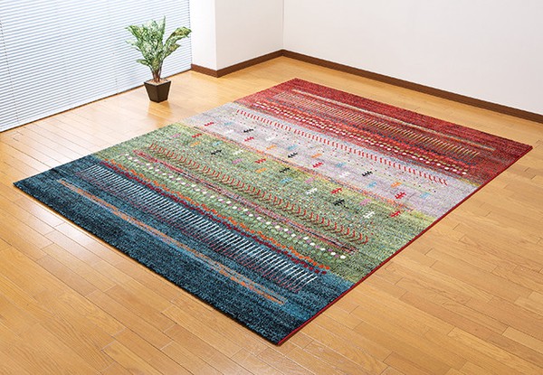 トルコ製ウィルトン織多色使いカーペット / 家具・インテリア ファブリック・敷物 カーペット・絨毯の通販は