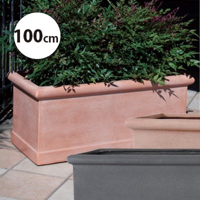 樹脂製鉢/植木鉢/軽量鉢 CLタブプランター 100cm / 生活雑貨 ガーデニング・エクステリア 鉢・プランターの通販は 38,045円