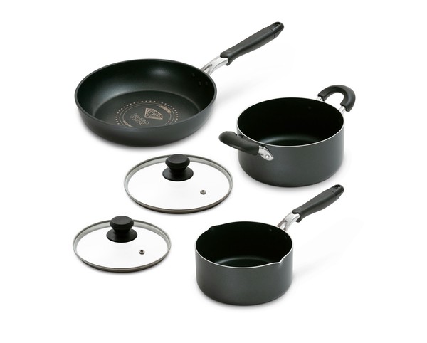 アイリスオーヤマ 大口受付中! ダイヤモンドコートフライパン・なべ5点セット / 生活雑貨 食器・キッチン 調理器具の通販は