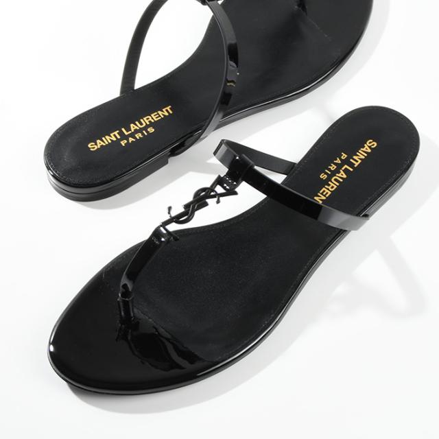 SAINT LAURENT サンローラン  カサンドラ トング サンダル カサンドラ サンダル（スムースレザー） | Saint Laurent サン