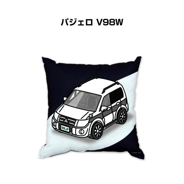 MKJP クッション 車好き プレゼント 車 メンズ 誕生日 彼氏 イベント クリスマス 男性 腰痛 かっこいい ミツビシ パジェロ V98W 送料無料の通販は 6,952円